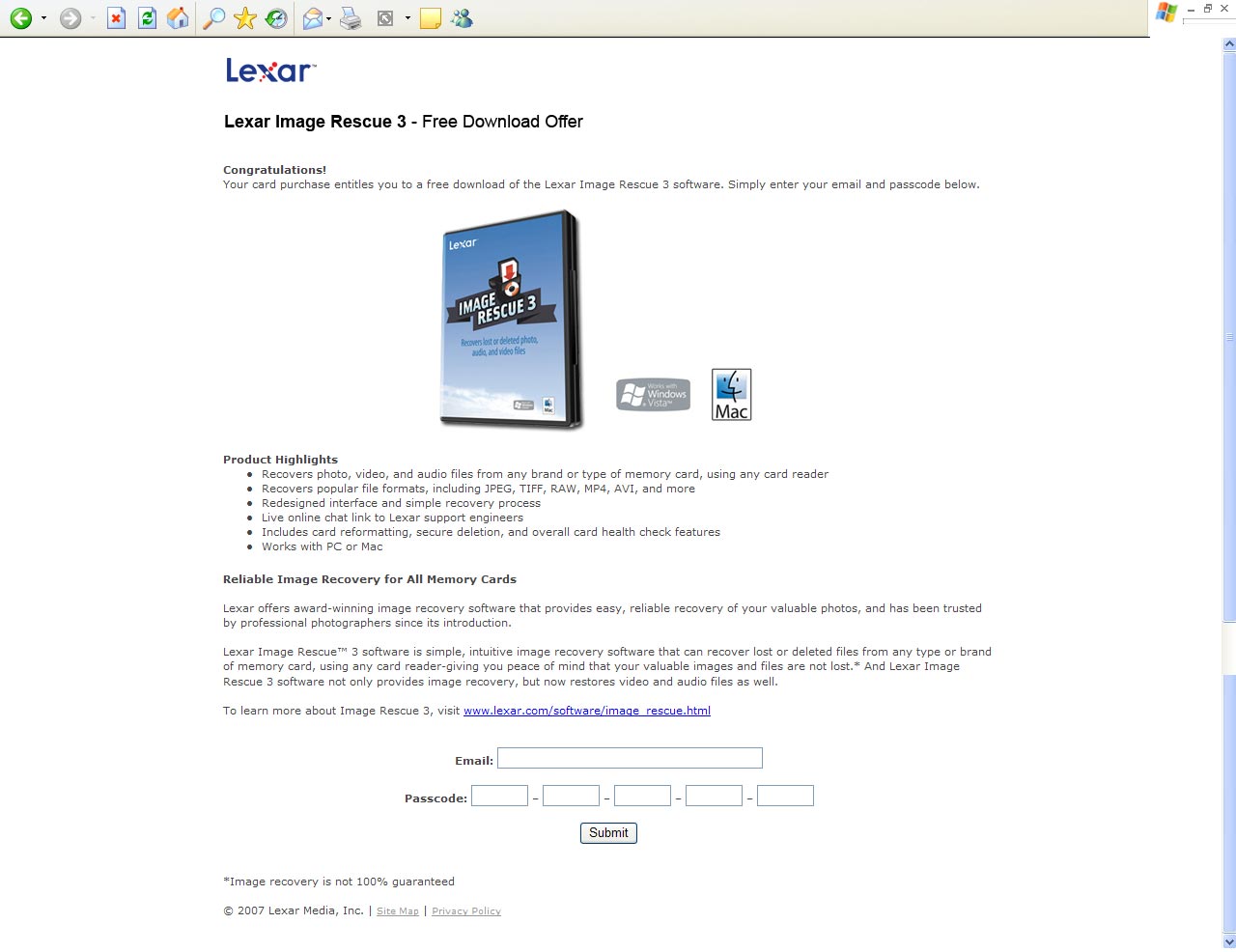 Lexar Software Download