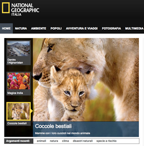 National Geographic Italia, Coccole bestiali