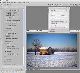 Ingrandisci la schermata di Capture NX 2