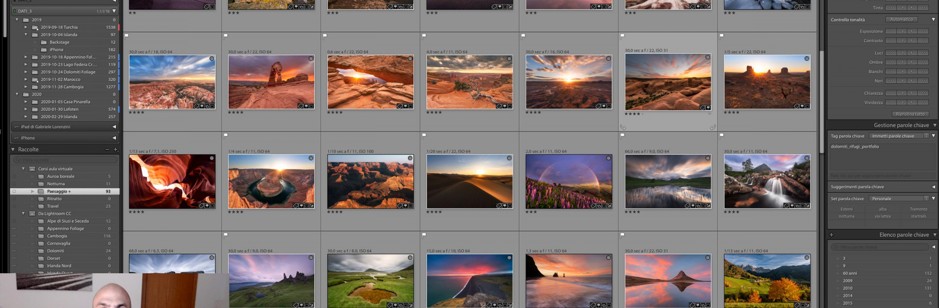 Adobe Lightroom Liv. 1 - Importazione, Libreria, Sviluppo, Esportazione